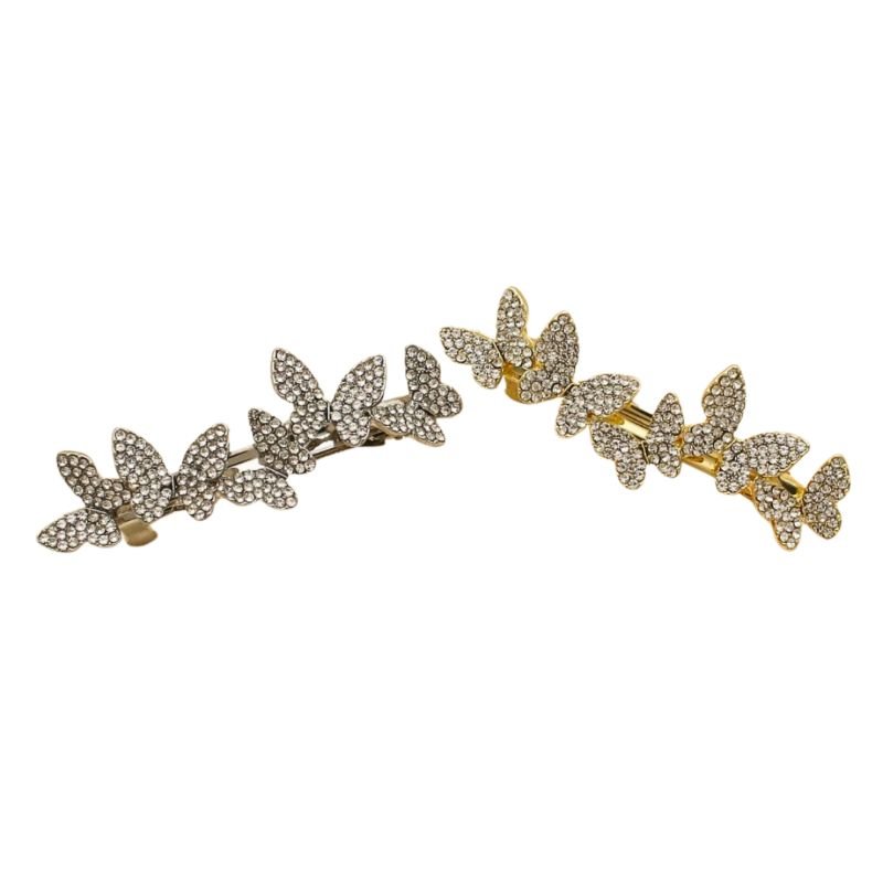 Fivela Butterfly Shine - Menina Dourada