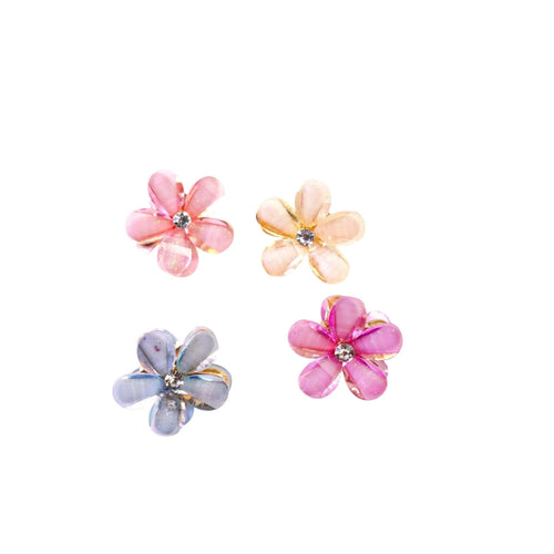 Kit 4 Piranhas Flor Cristal - Menina Dourada