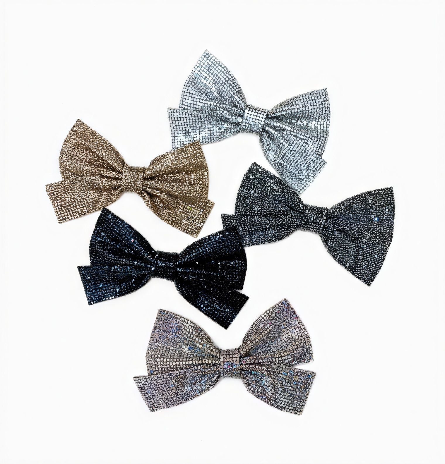 Laço Strass Sofia - Menina Dourada